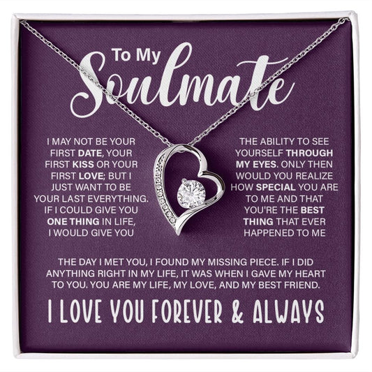 Romantic Forever Love Necklace for Special Moments