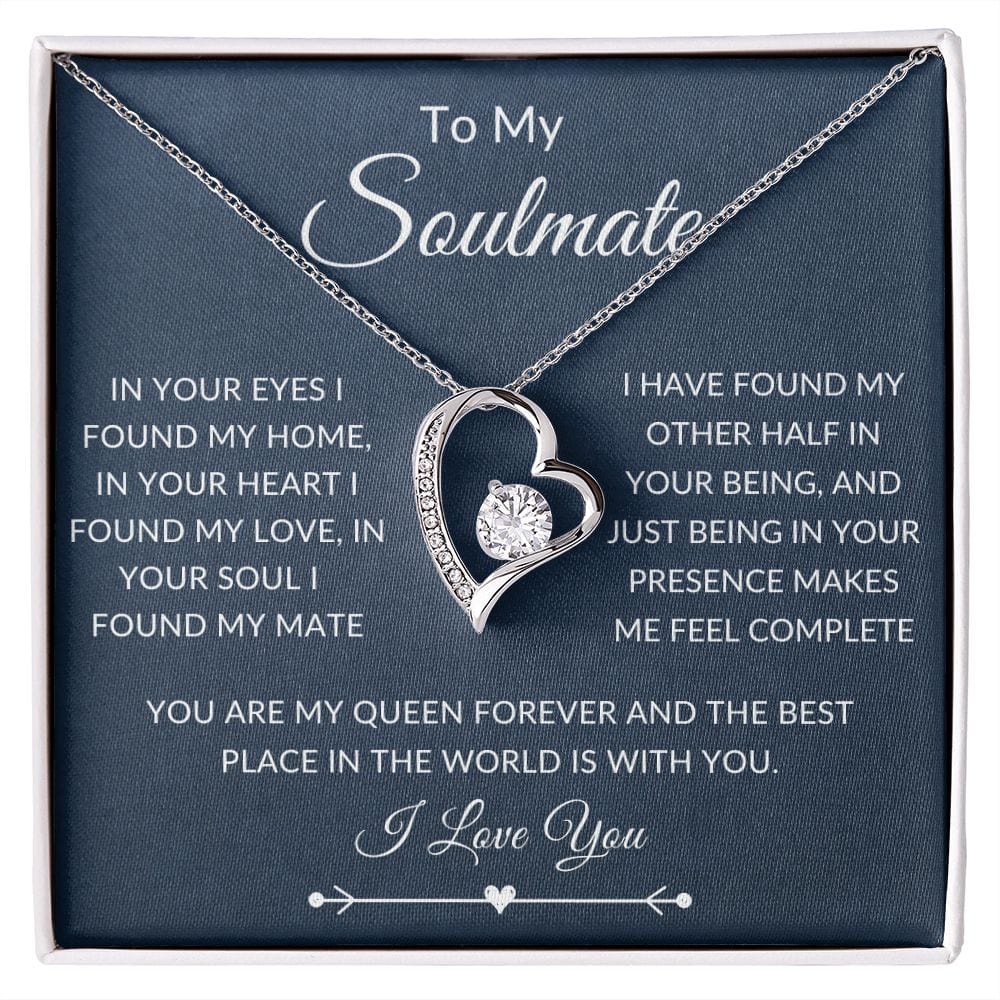 In Your Eyes Soulmate, Forever Love Necklace