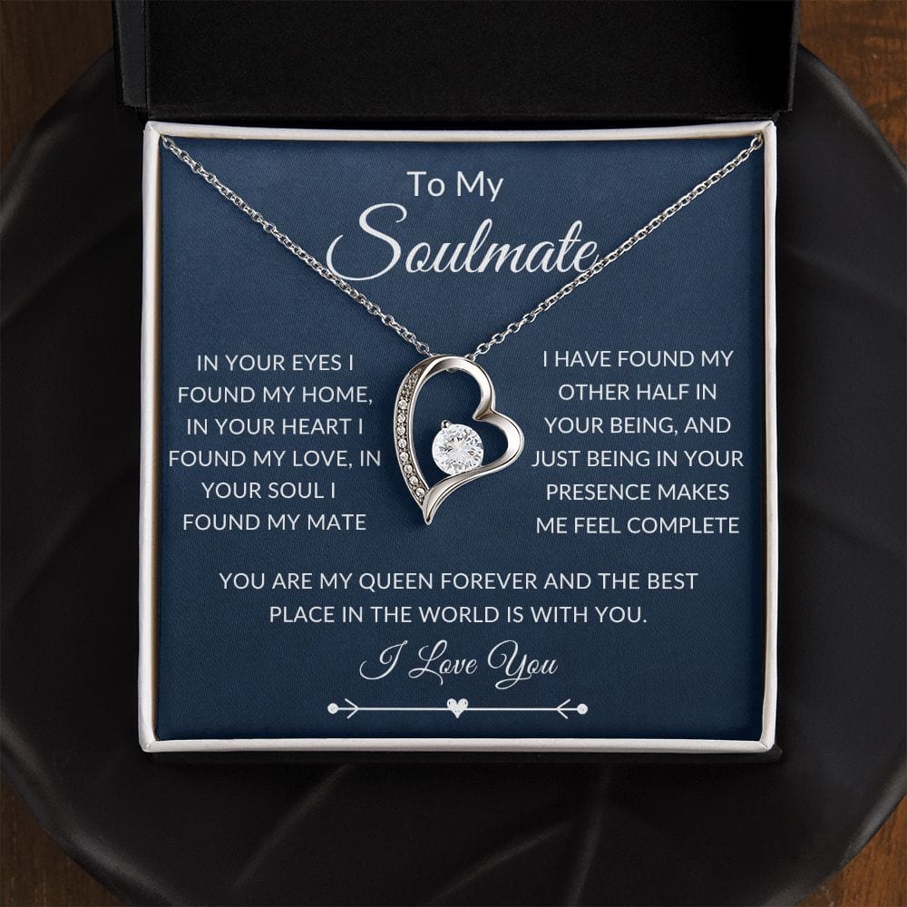 In Your Eyes Soulmate, Forever Love Necklace