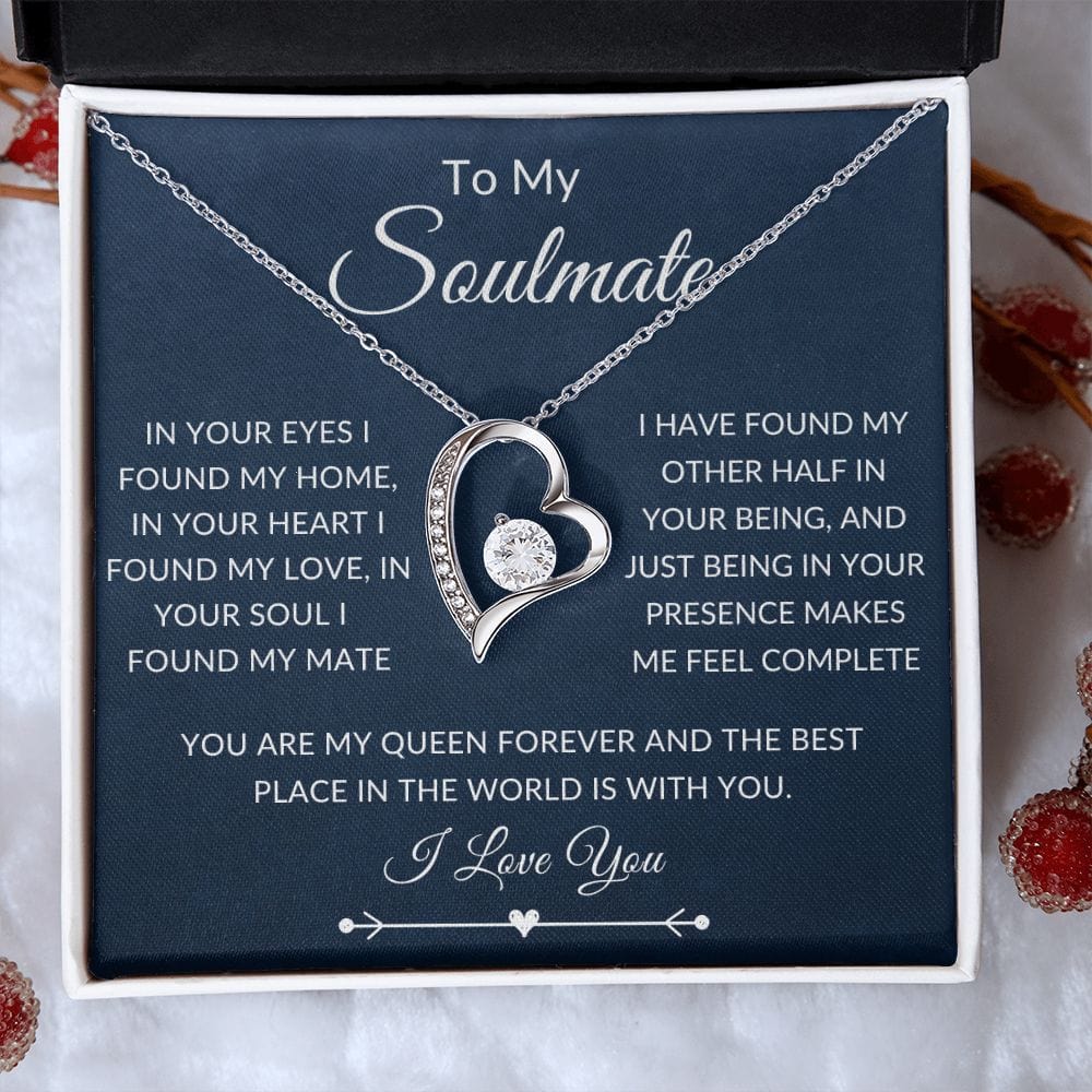 In Your Eyes Soulmate, Forever Love Necklace