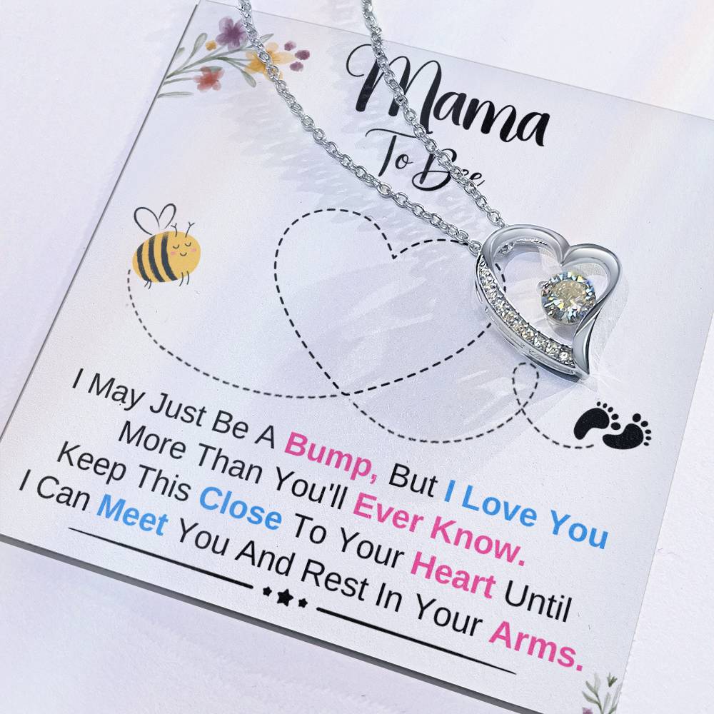 First Time Mom, New Mom, Jewelry, Gift For First Mother's Day, Forever Love Necklace