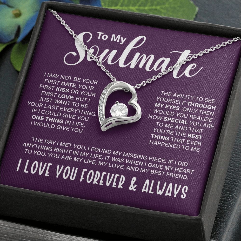 Romantic Forever Love Necklace for Special Moments