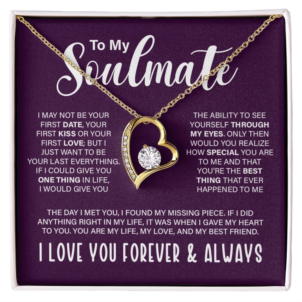 Romantic Forever Love Necklace for Special Moments