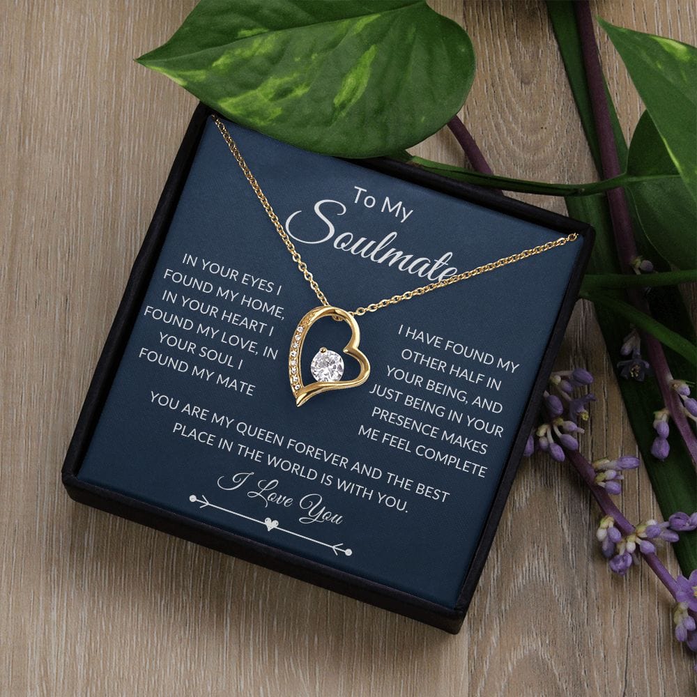 In Your Eyes Soulmate, Forever Love Necklace