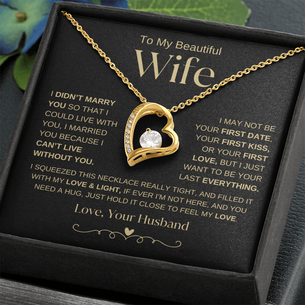 6-Forever Love Necklace, I Sqeezed This Necklace Really Tight