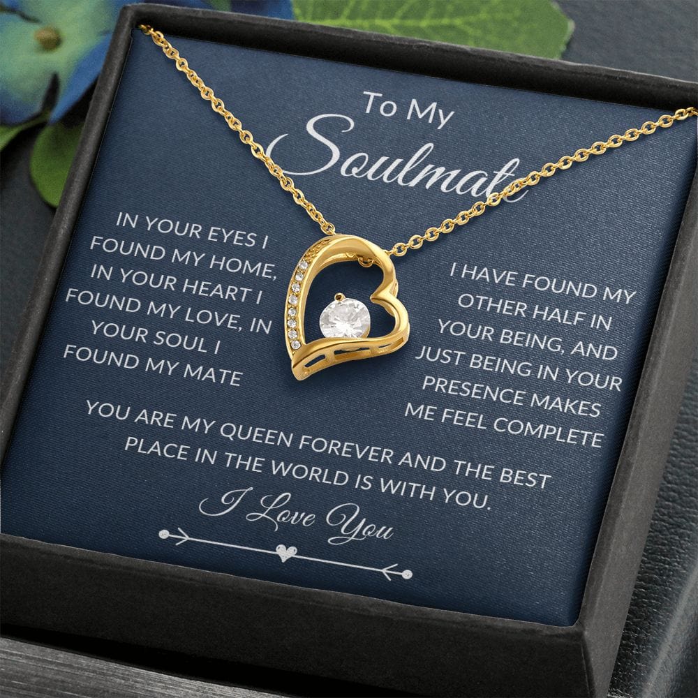 In Your Eyes Soulmate, Forever Love Necklace