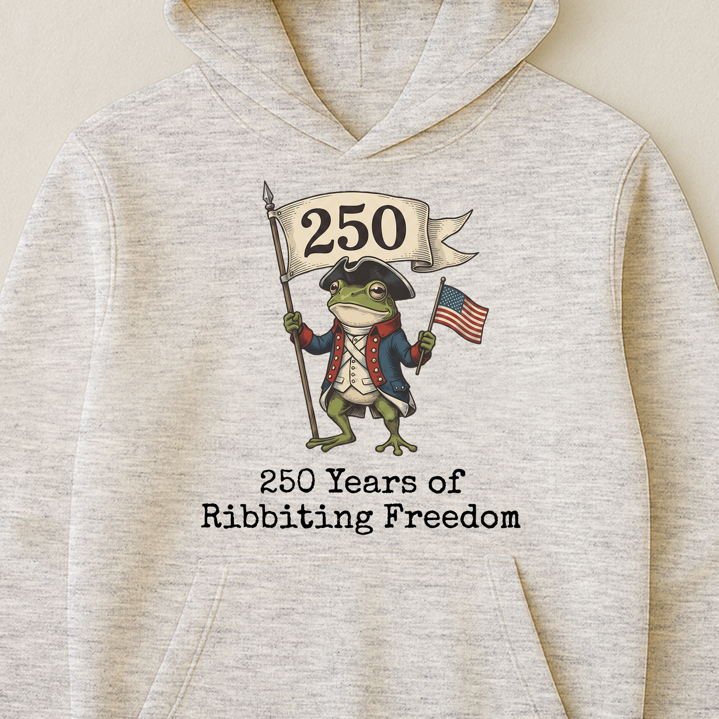 250 Years Of Ribbiting Freedom Patriot Frog - Shirt