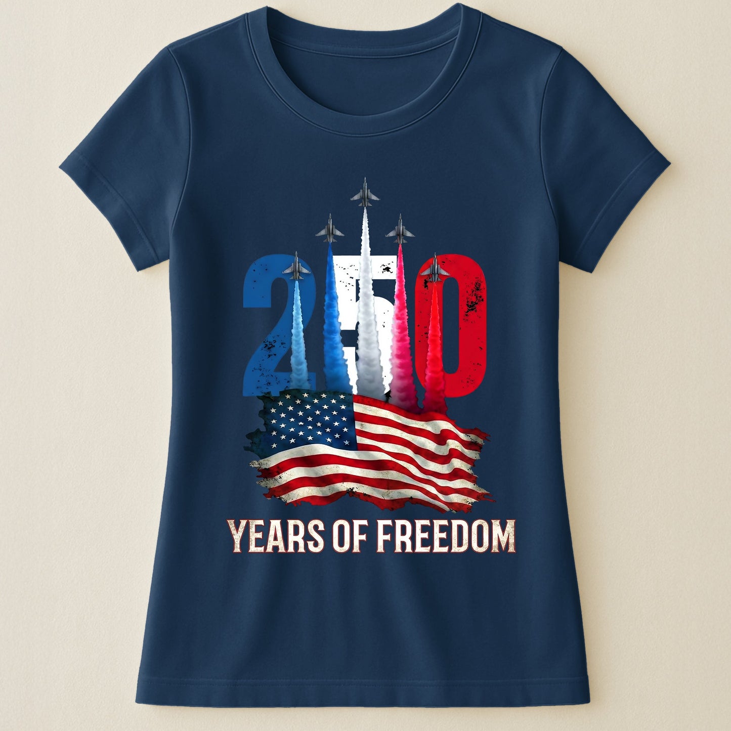 250 Years of Freedom Fighter Jet - Shirt