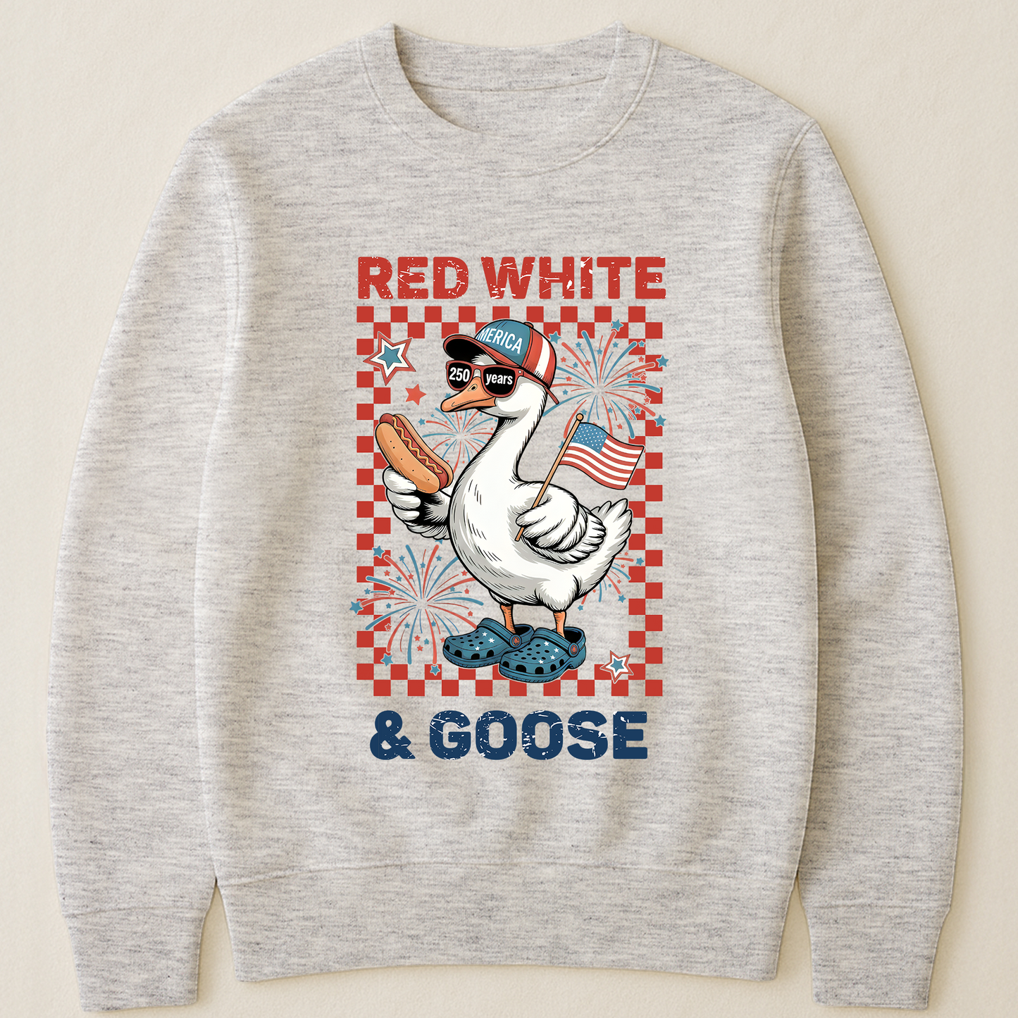 250 Years Red White And Goose - Shirt