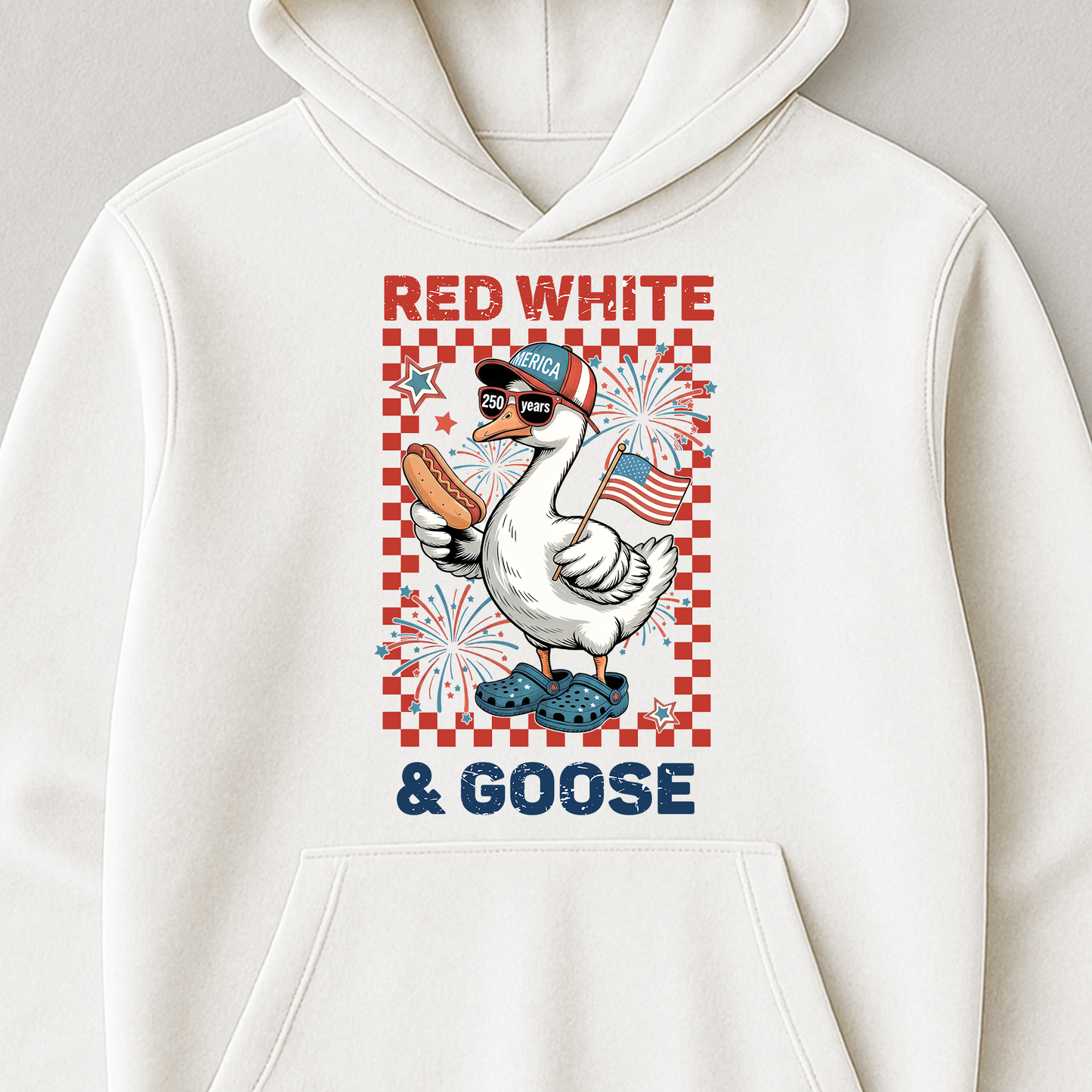 250 Years Red White And Goose - Shirt