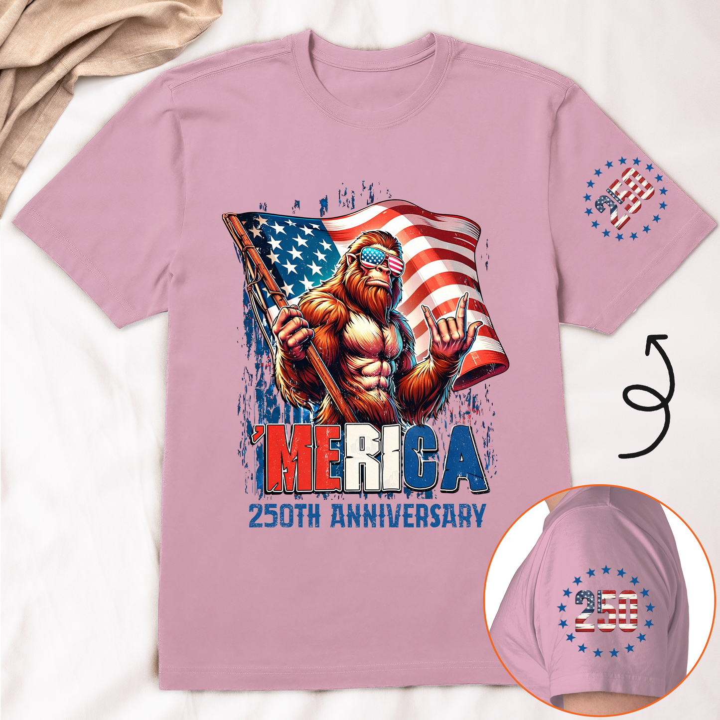 Bigfoot America 250th Anniversary - Shirt