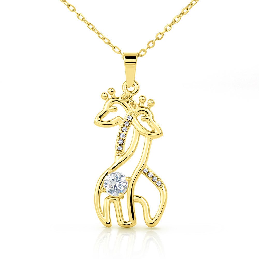 "Rewrite Our Story" Giraffe Necklace - Romantic Reconciliation Gift to Win Her Back