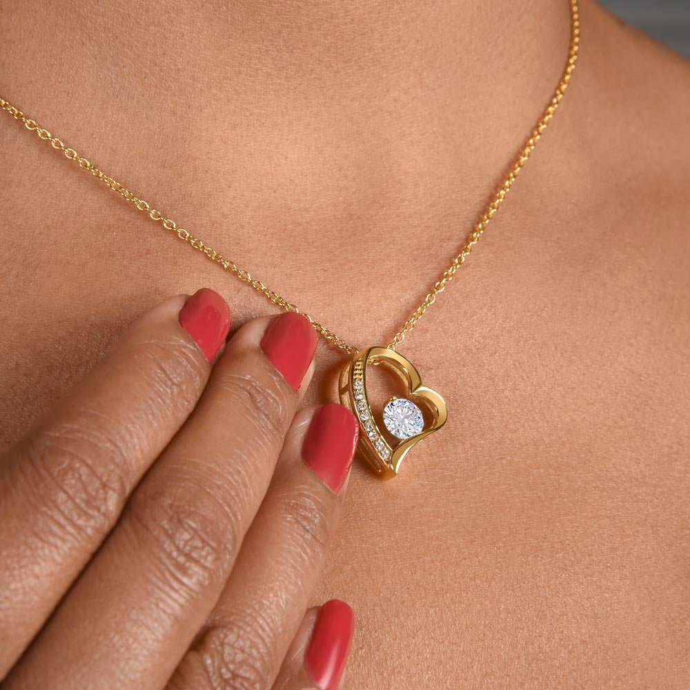 To My Beautiful Soulmate Promise Necklace - Forever Love Neacklace