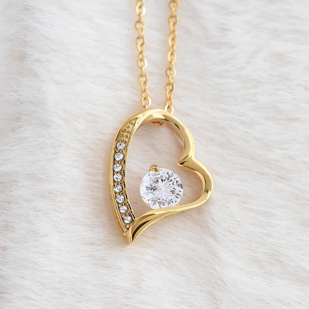 To My Beautiful Wife Forever Love Necklace - "I Want To Be Your Last Everything" Gift