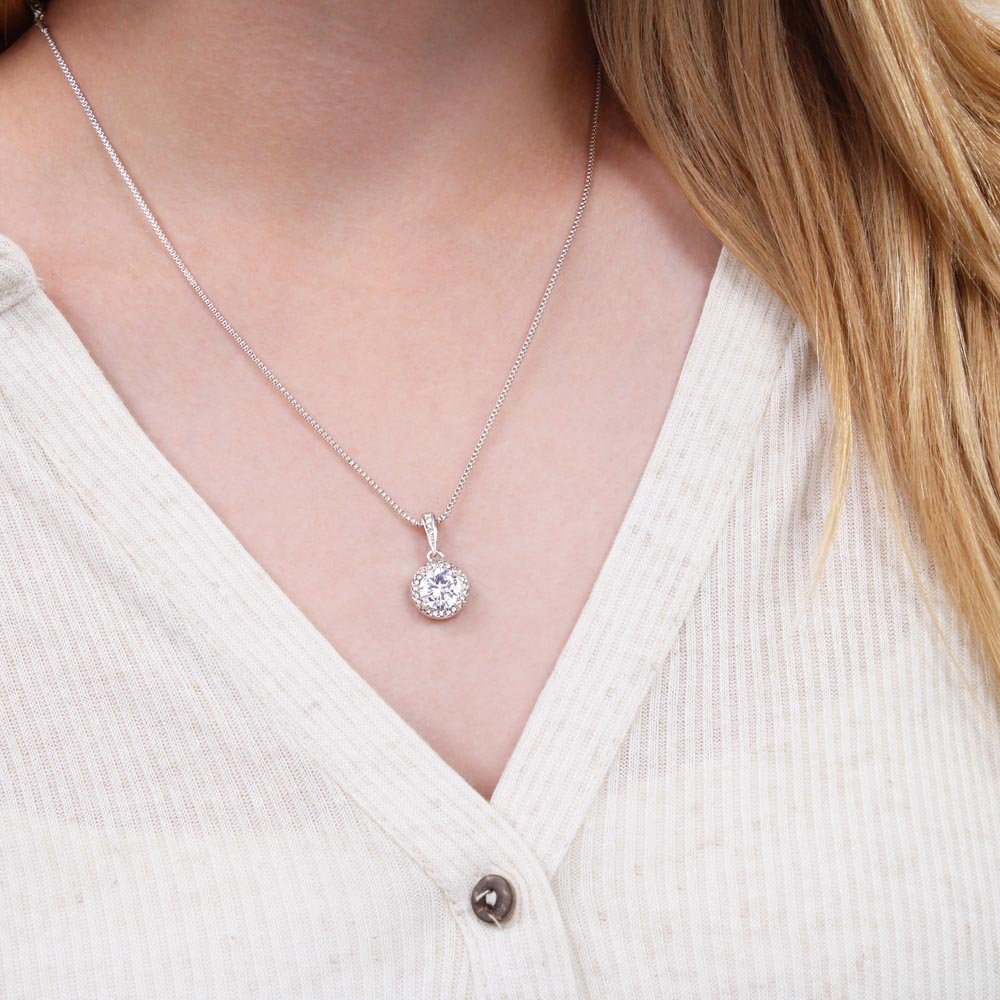 To My Love "I'm Sorry" Gift - Eternal Hope Necklace with Heartfelt Message Card