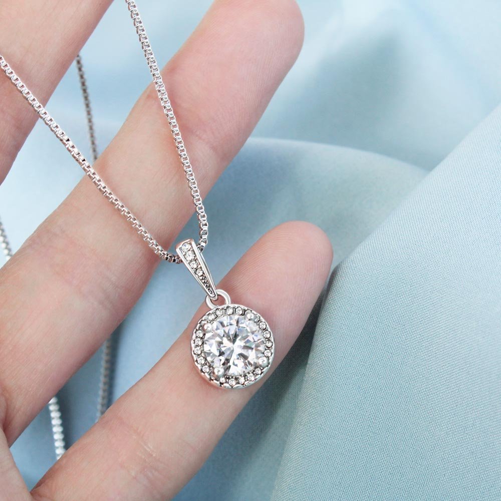 To My Love "I'm Sorry" Gift - Eternal Hope Necklace with Heartfelt Message Card