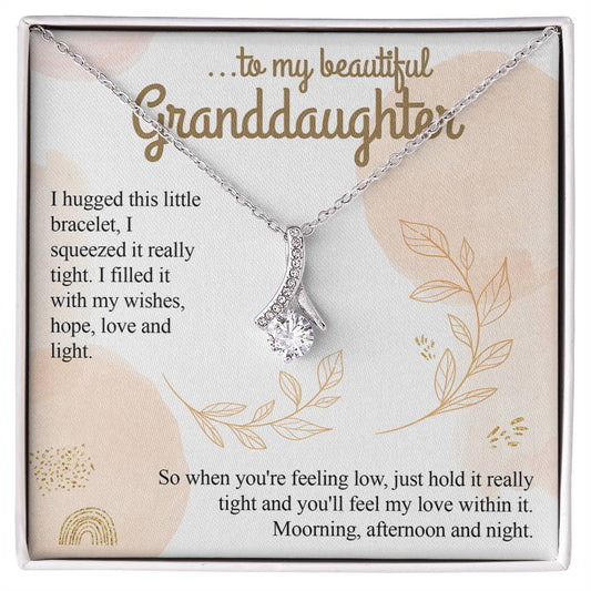 To my Granddaughter – Love Pendant necklace