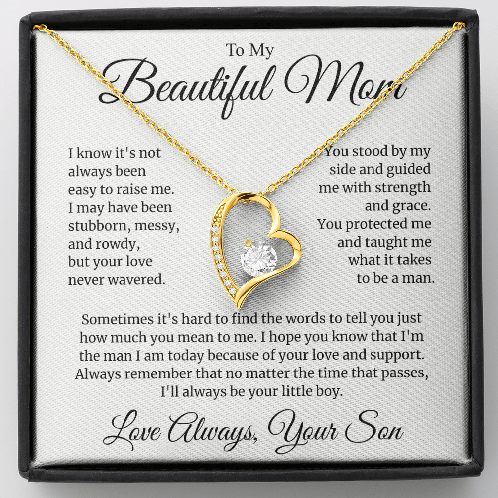 Whether it's for Mother's Day, her Birthday, Christmas, or simply to say "Thank You," this necklace is a gift she will treasure forever.
