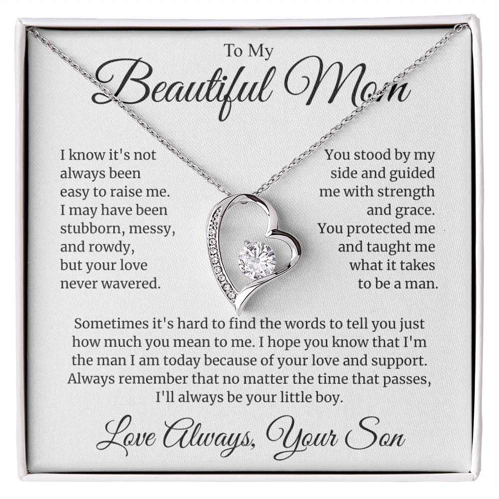 Whether it's for Mother's Day, her Birthday, Christmas, or simply to say "Thank You," this necklace is a gift she will treasure forever.