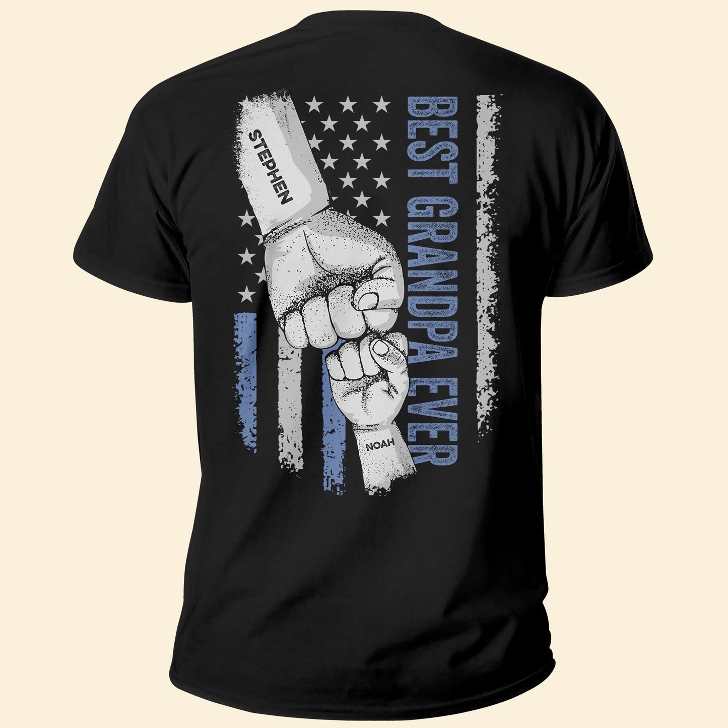 Best Grandpa Ever - Personalized Shirt Father's Day