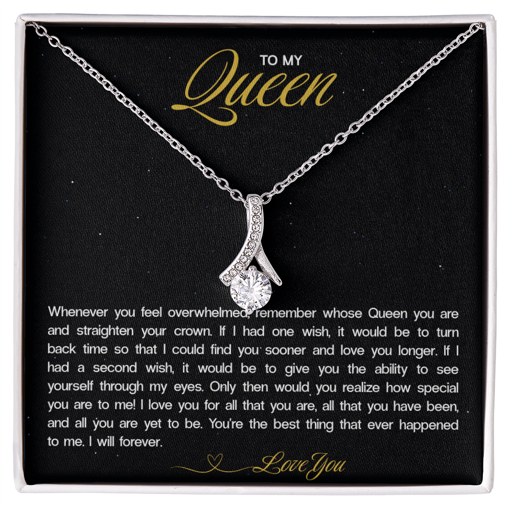 "You're The Best Thing" Alluring Beauty Necklace - Romantic Gift for Her, Anniversary, Birthday